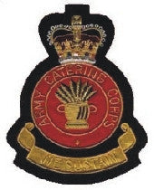 Army Catering corp Blazer Badges