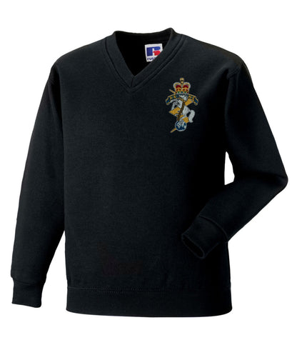 REME (Royal Electrical & Mechanical Engineers)V Neck Sweatshirt