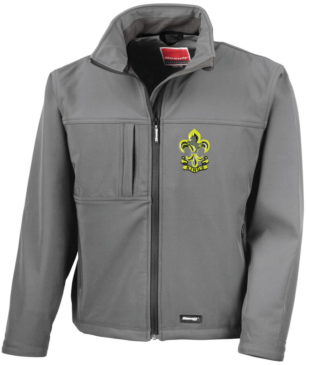 The Kings Regiment soft shell jacket