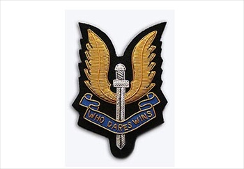 SAS Bullion Wire Badge